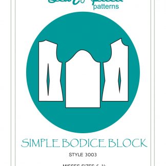 simple bodice block cover